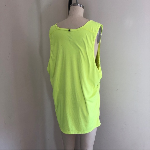 Neon Yellow Nike Tank Top - Picture 3 of 4